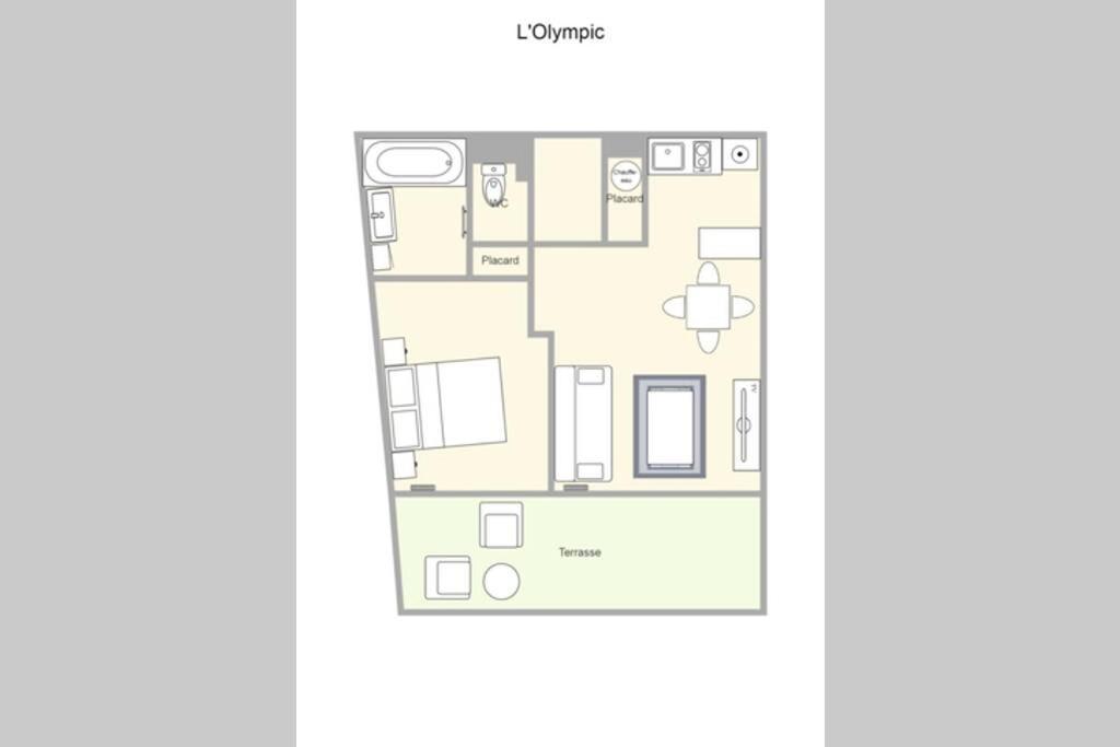 L'Olympic Apartman Chalezeule Kültér fotó